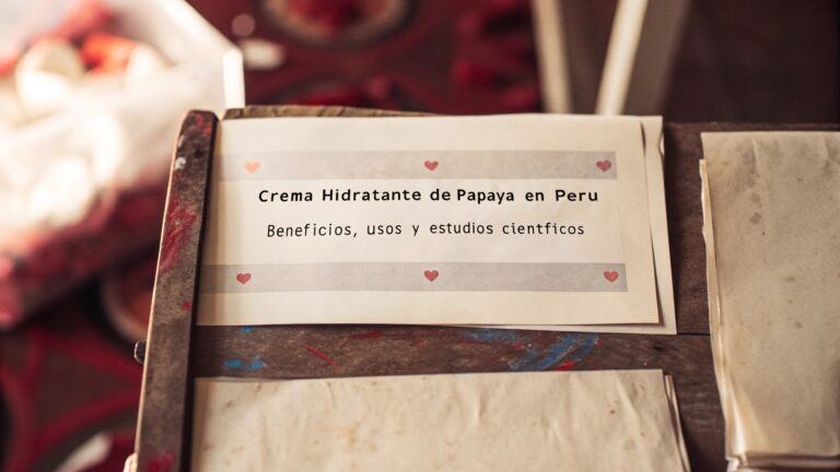crema hidratante de papaya en peru tesis doctoral – Beneficios, Usos y Estudios Científicos